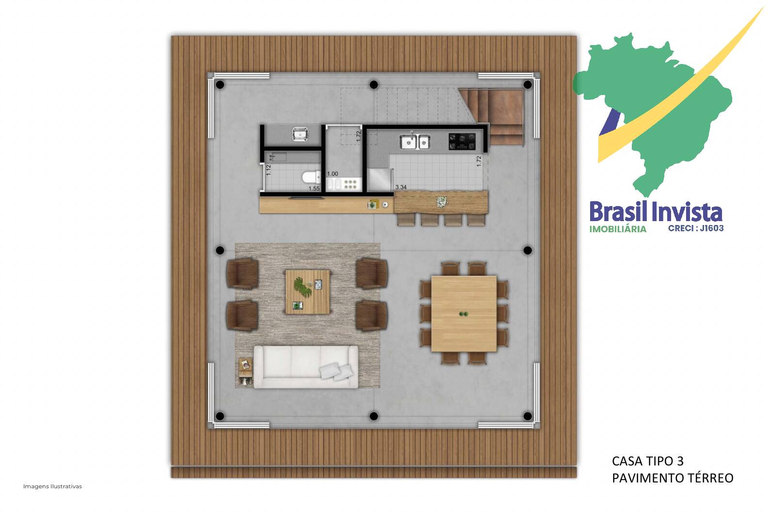 Casa, 3 quartos - Foto 10