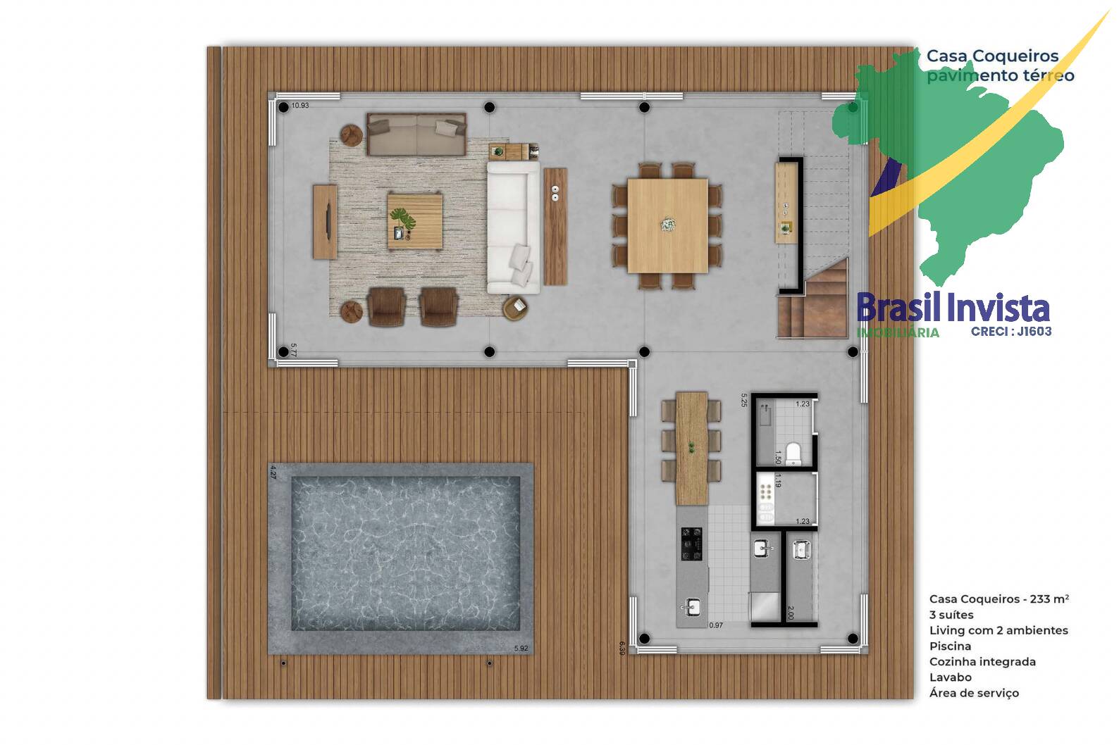 Casa, 3 quartos - Foto 23