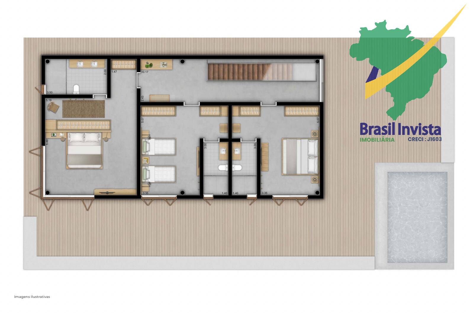 Casa, 3 quartos - Foto 24