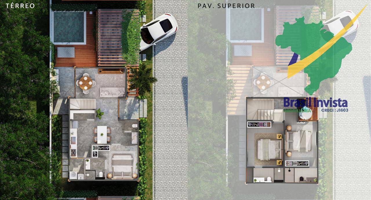 Casa, 3 quartos, 50 m² - Foto 3