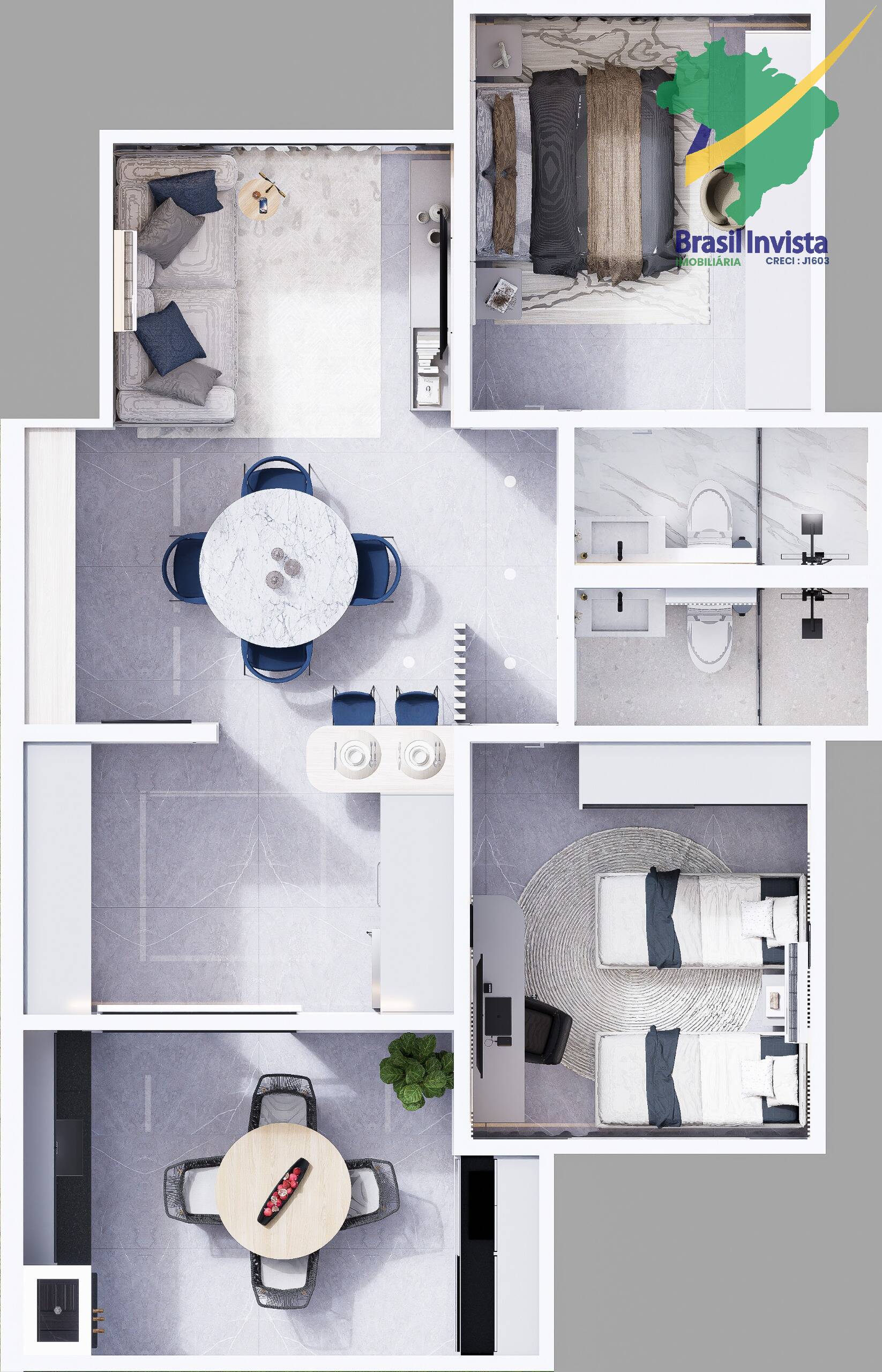 Casa, 2 quartos, 30 m² - Foto 8