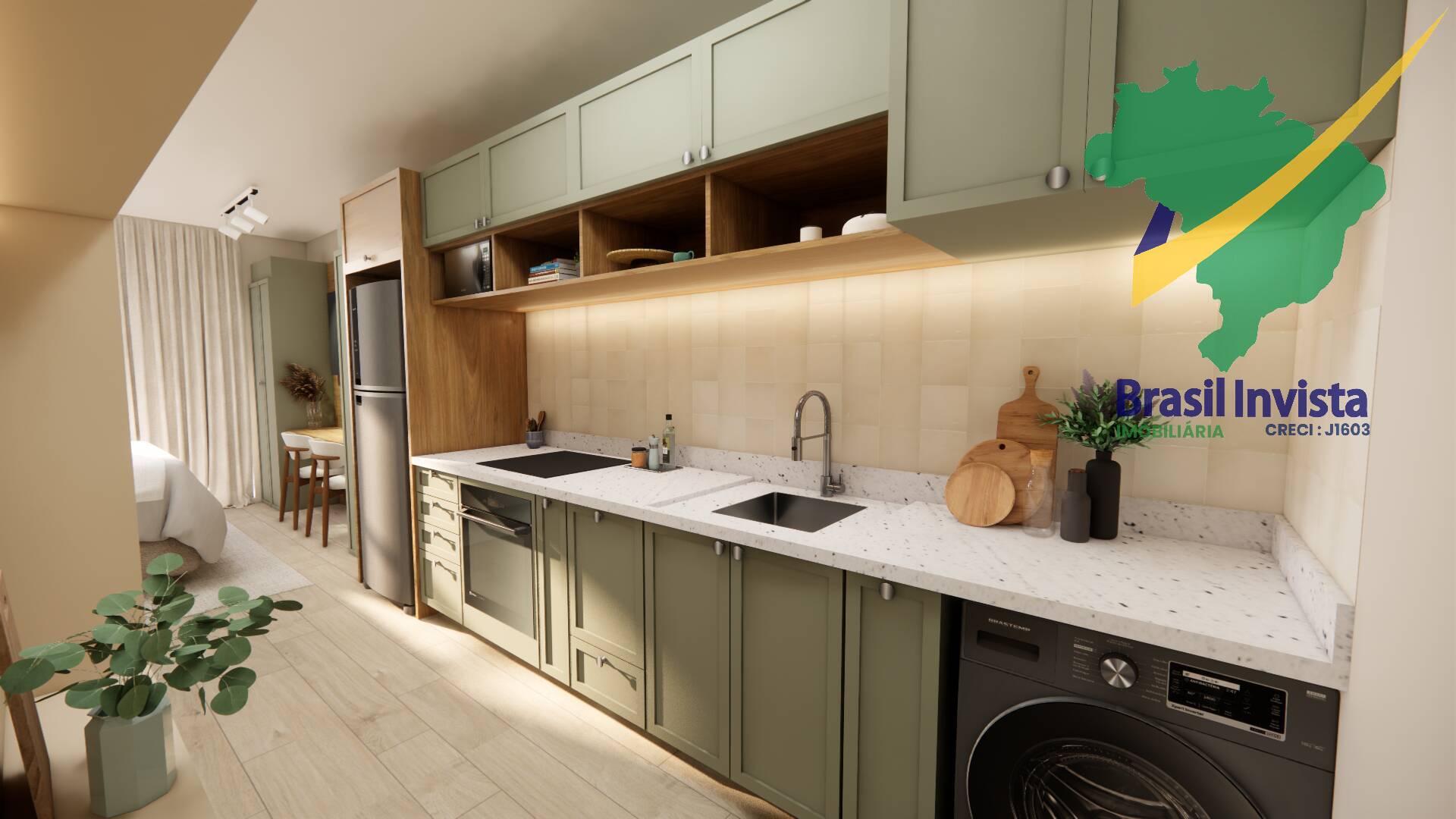 Apartamento à venda com 1 quarto - Foto 2